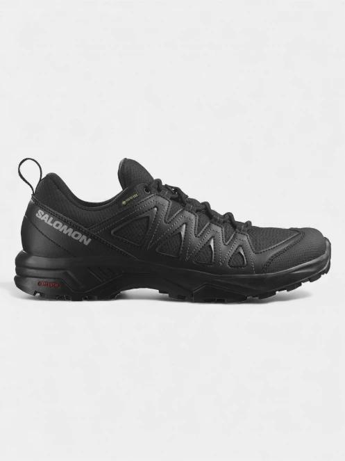 pantofi de drumetie impermeabili pt. barbati Salomon X Braze Gtx negru 4