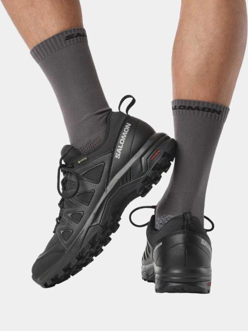 pantofi de drumetie impermeabili pt. barbati Salomon X Braze Gtx negru 9