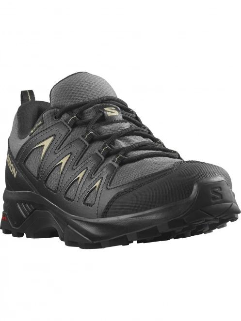 pantofi de drumetie pt. barbati Salomon X Braze Gtx negru 2