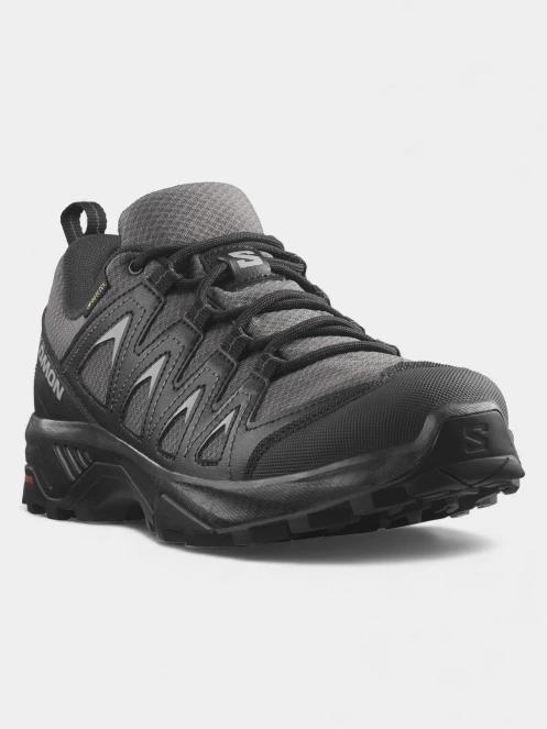 pantofi de drumetie impermeabili pt. femei Salomon X Braze Gtx W negru 2