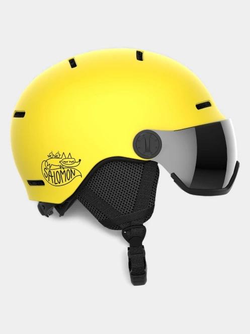 casca de protectie Salomon Orka Visor galben 2