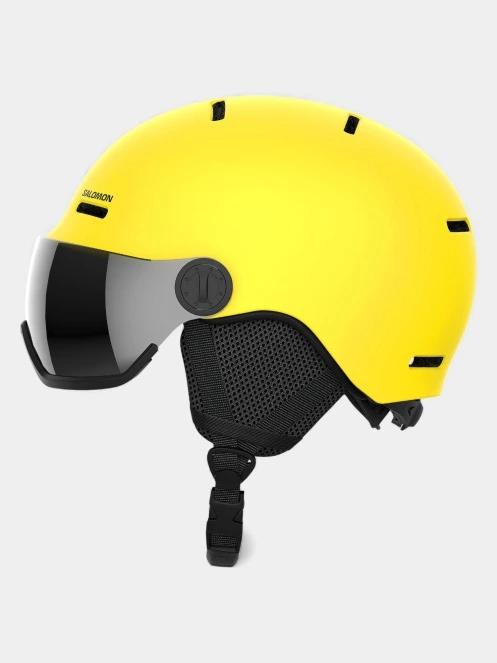 casca de protectie Salomon Orka Visor galben 3