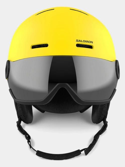 casca de protectie Salomon Orka Visor galben 4
