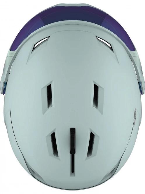 casca de protectie pt. femei Salomon Icon Lt Visor albastru deschis 5
