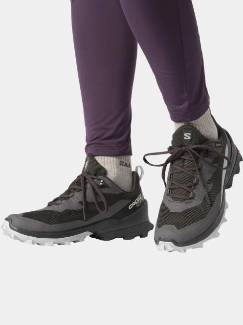 pantofi de drumetie impermeabili pt. femei Salomon Cross Over 2 Gtx W negru 8