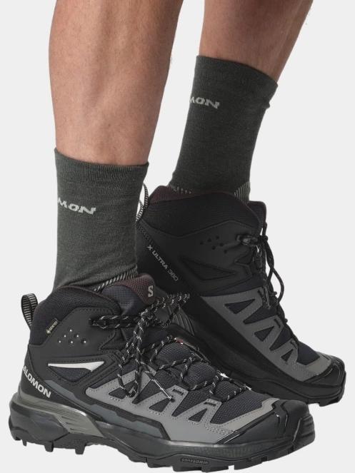 bocanci de drumetie pt. barbati Salomon X Ultra 360 Mid Gtx negru 8