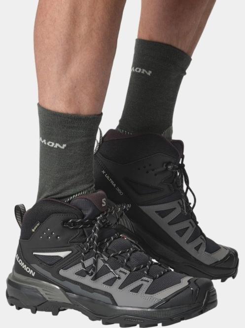 bocanci de drumetie pt. barbati Salomon X Ultra 360 Mid Gore-Tex negru 8