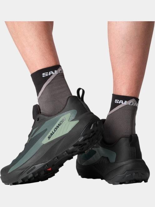 pantofi pentru alergare pt. barbati Salomon Genesis GTX verde închis 7