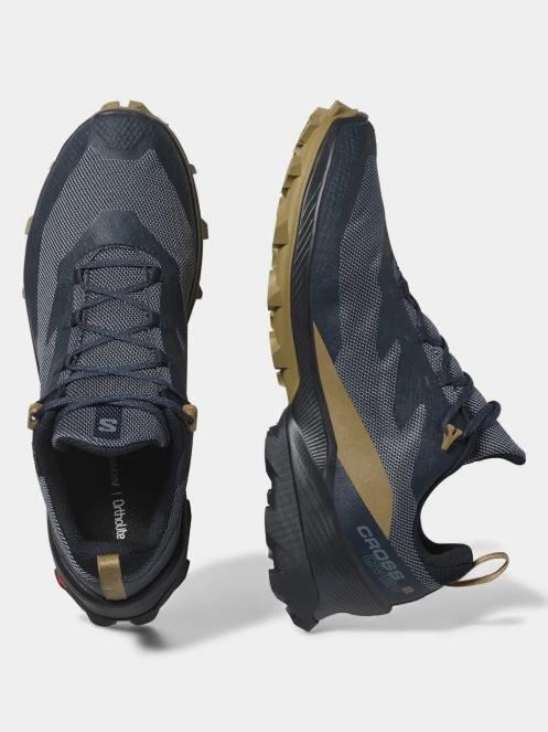 pantofi de drumetie impermeabili pt. barbati Salomon Cross Over 2 Gtx gri 5