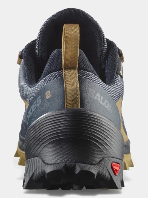 pantofi de drumetie impermeabili pt. barbati Salomon Cross Over 2 Gtx gri 6