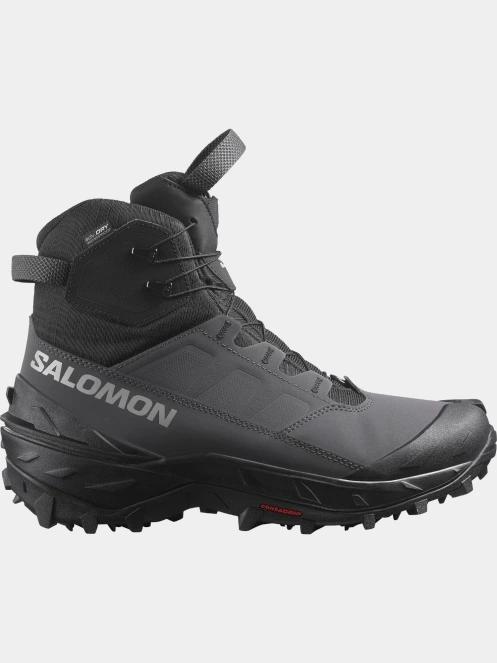 bocanci de drumetie pt. barbati Salomon CroSStrak Powder Wp gri 3