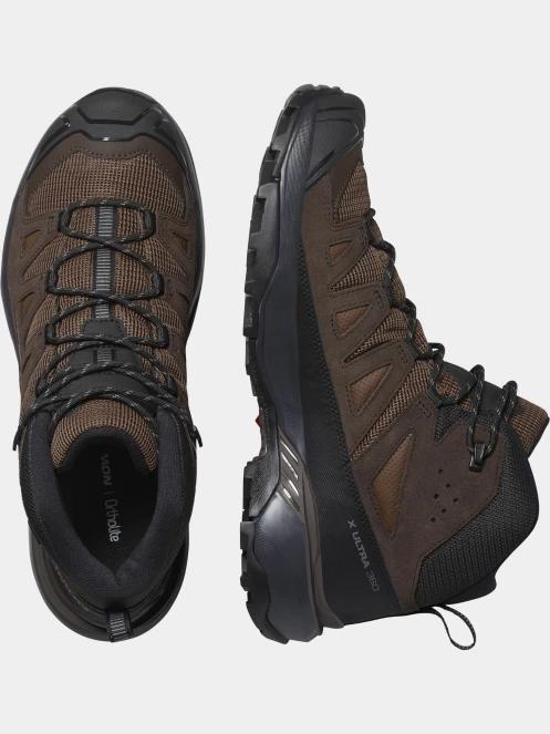 bocanci de drumetie pt. barbati Salomon X Ultra 360 Ltr Mid GTX maro 5