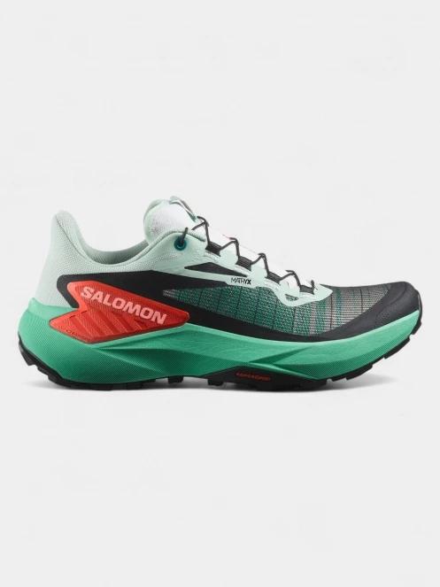 pantofi de cros pt. femei Salomon Genesis verde 3