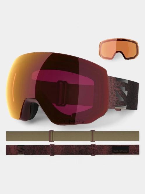 ochelari de schi Salomon Radium Pro Sigma +1Lens rosu 6