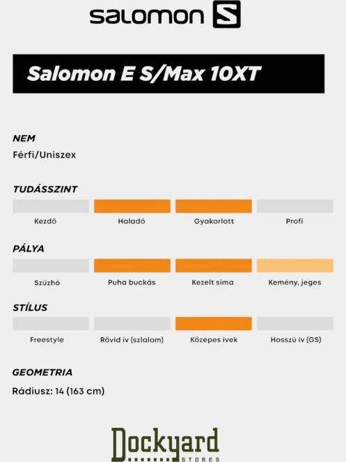 talpa schiuri Salomon E S/Max 10 Xt + Mi12 Gw F80 albastru 8