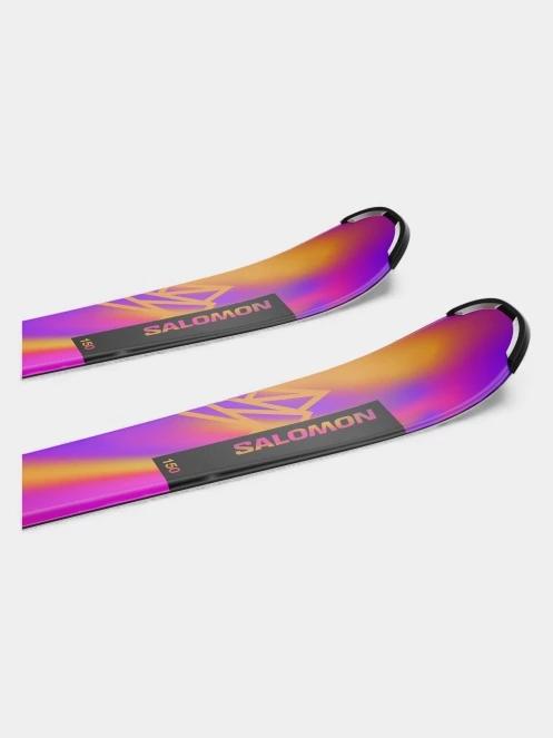 talpa schiuri Salomon L Lux Jr S + C5 GW J75 violet 6