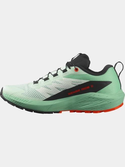 pantofi de cros pt. femei Salomon Sense Ride 5 W verde 4