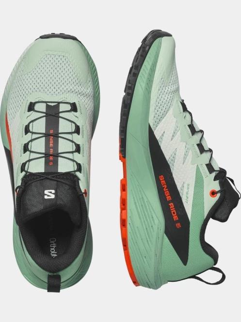 pantofi de cros pt. femei Salomon Sense Ride 5 W verde 6