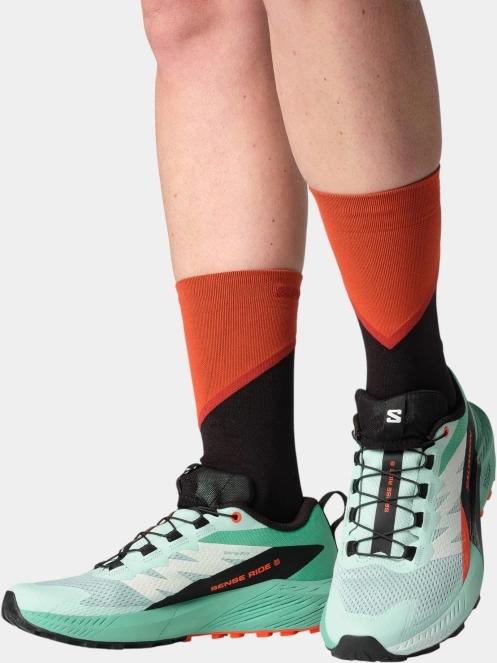 pantofi de cros pt. femei Salomon Sense Ride 5 W verde 7