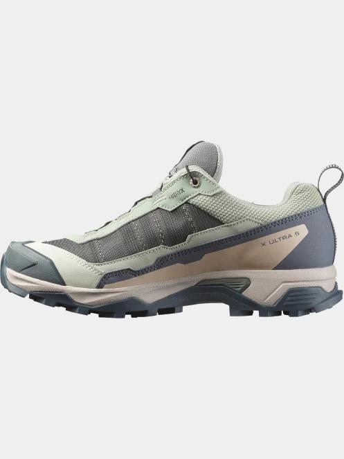 pantofi de drumetie pt. femei Salomon X Ultra 5 GTX W verde 4