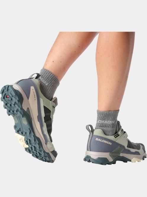 pantofi de drumetie pt. femei Salomon X Ultra 5 GTX W verde 9
