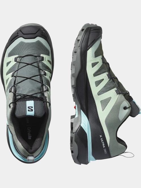 pantofi de drumetie pt. femei Salomon X Ultra 360 GTX W verde 5