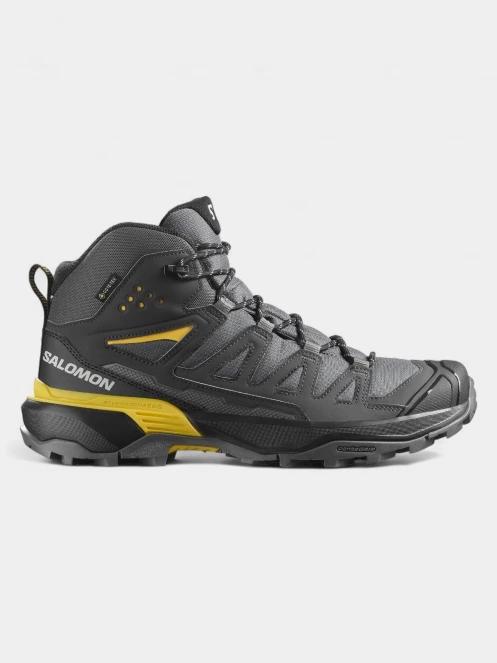 bocanci de drumetie pt. barbati Salomon X Ultra 360 Mid GTX gri 4
