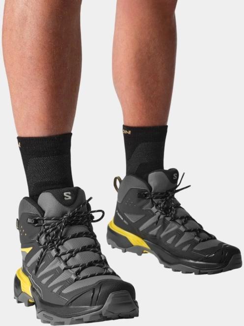 bocanci de drumetie pt. barbati Salomon X Ultra 360 Mid GTX gri 8