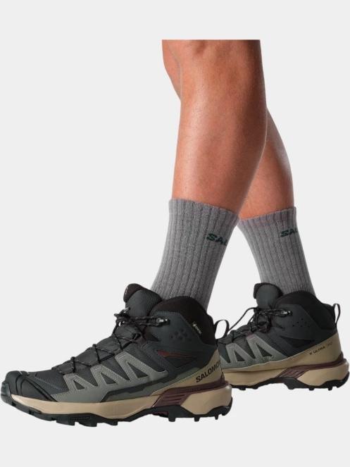 bocanci de drumetie pt. barbati Salomon X Ultra 360 Mid GTX oliv 8