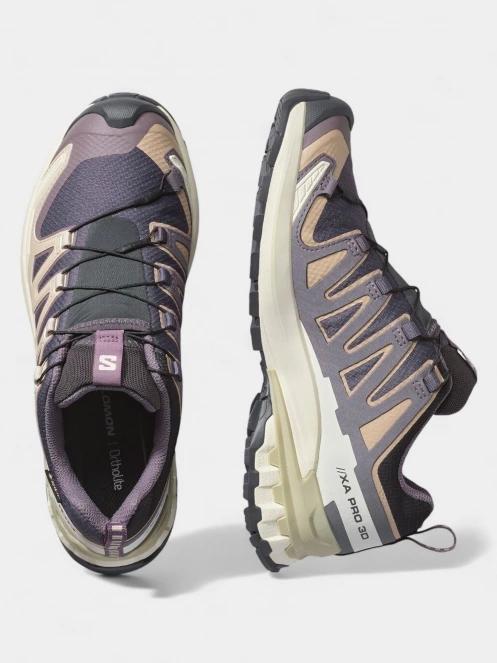 pantofi de cros pt. femei Salomon Xa Pro 3D V9 Gore-Tex violet 6