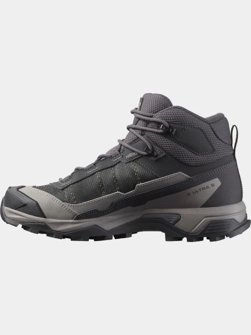 bocanci de drumetie pt. femei Salomon X Ultra 5 Mid GTX W gri 4