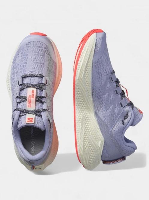 pantofi pentru alergat pe asfalt pt. femei Salomon Aero Glide 3 violet 5