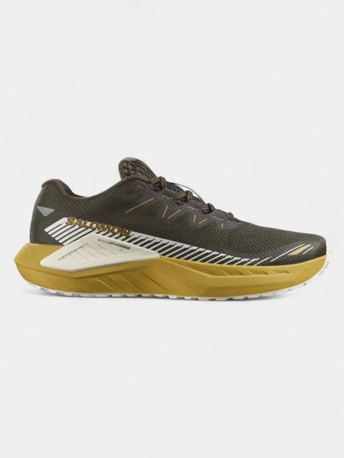 pantofi pentru alergat pe asfalt pt. barbati Salomon Drx Defy Grvl oliv 3