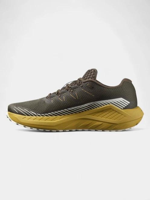 pantofi pentru alergat pe asfalt pt. barbati Salomon Drx Defy Grvl oliv 4