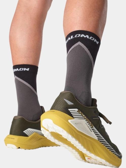 pantofi pentru alergat pe asfalt pt. barbati Salomon Drx Defy Grvl oliv 9