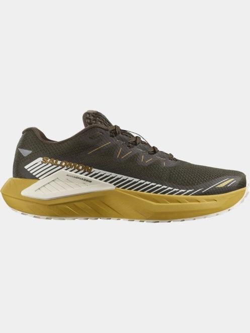 pantofi pentru alergat pe asfalt pt. barbati Salomon Drx Defy Grvl oliv 3