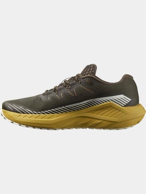 pantofi pentru alergat pe asfalt pt. barbati Salomon Drx Defy Grvl oliv 4