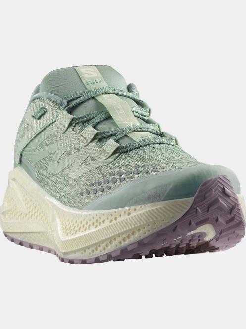 pantofi pentru alergat pe asfalt pt. femei Salomon Aero Glide 3 Grvl W verde 2