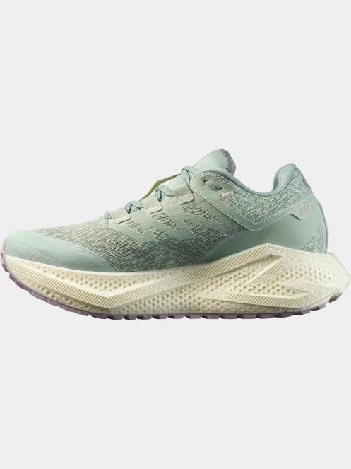 pantofi pentru alergat pe asfalt pt. femei Salomon Aero Glide 3 Grvl W verde 4