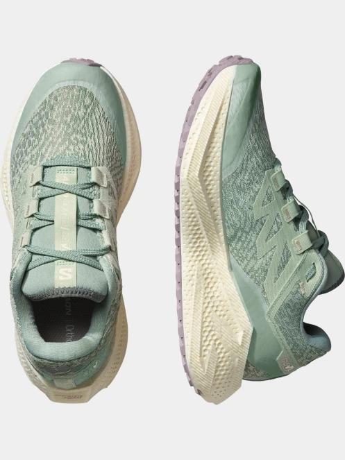 pantofi pentru alergat pe asfalt pt. femei Salomon Aero Glide 3 Grvl W verde 5