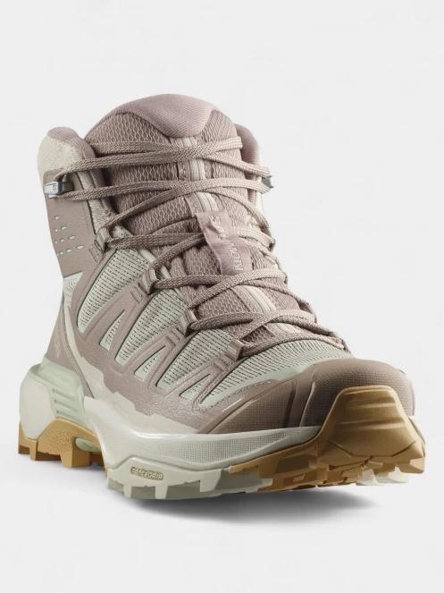 bocanci de drumetie pt. femei Salomon X Ultra 360 Edge Mid Gore-Tex nisip 2