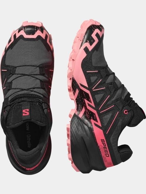 pantofi de cros pt. femei Salomon Speedcross 6 GTX W negru 5