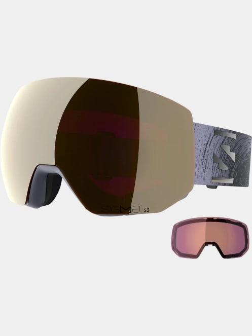 ochelari de schi Salomon Radium Pro Sigma +1 Lens albastru 2