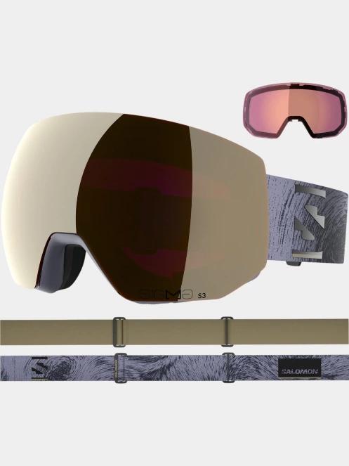 ochelari de schi Salomon Radium Pro Sigma +1 Lens albastru 6