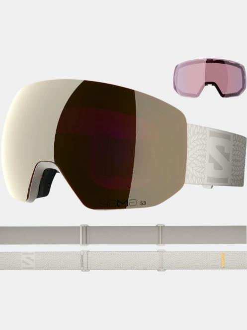 ochelari de schi pt. femei Salomon Radium Pro S Sigma + 1 Lens nisip 6