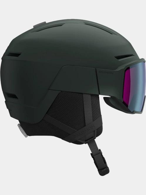 casca de protectie Salomon Osmo Sigma verde inchis 3