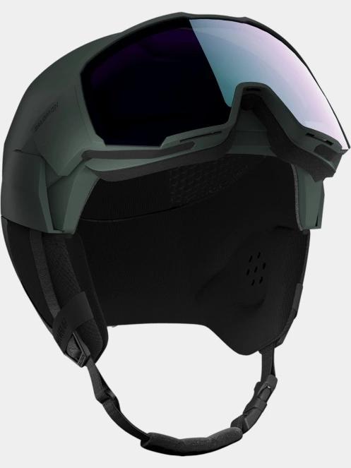 casca de protectie Salomon Osmo Sigma verde inchis 4