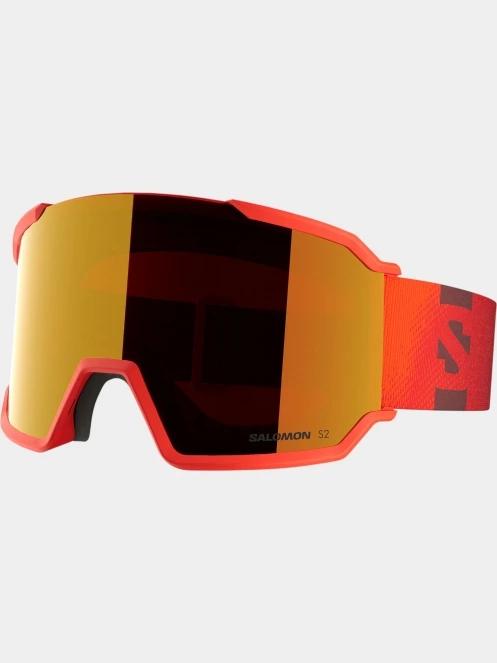 ochelari de schi Salomon S/View 3 Ml rosu 2