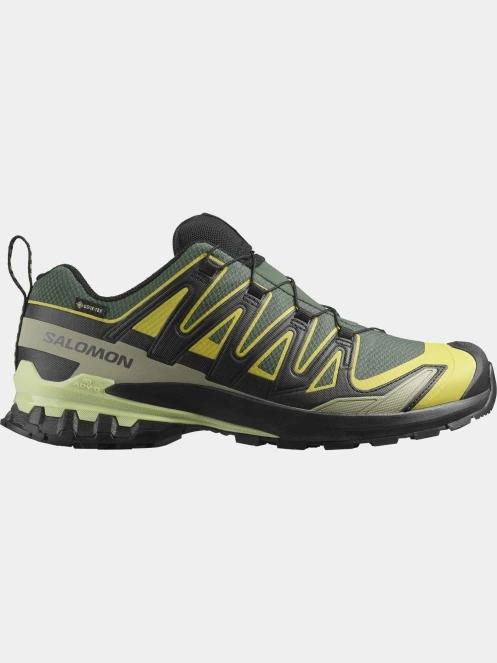 pantofi pentru alergare pt. barbati Salomon Xa Pro 3D V9 GTX verde închis 2