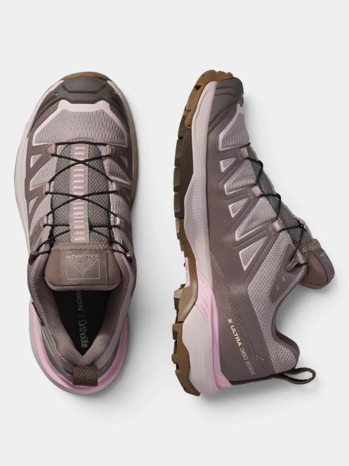 pantofi de drumetie impermeabili pt. femei Salomon X Ultra 360 Edge Gtx W maro 10